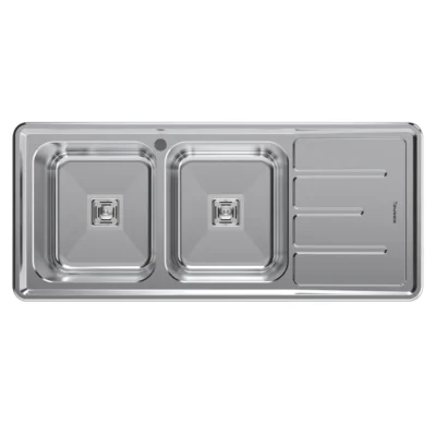 0 تا 100 تمیز کردن سینک آشپزخانه سینک استیل توکار تایسز TS-4101
