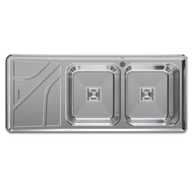 0 تا 100 تمیز کردن سینک آشپزخانه سینک استیل توکار تایسز TS-4110