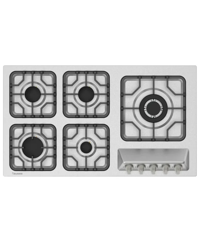 قبل از خرید اجاق گاز چی باید بدونیم؟ گاز صفحهای استیل تایسز HS-1807