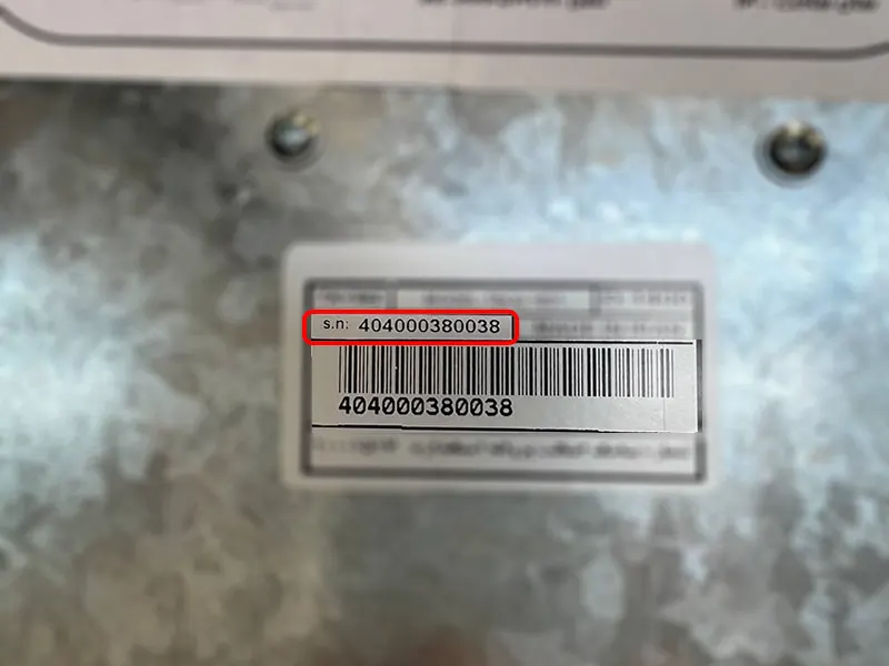 couterTop_gas-serialnumber