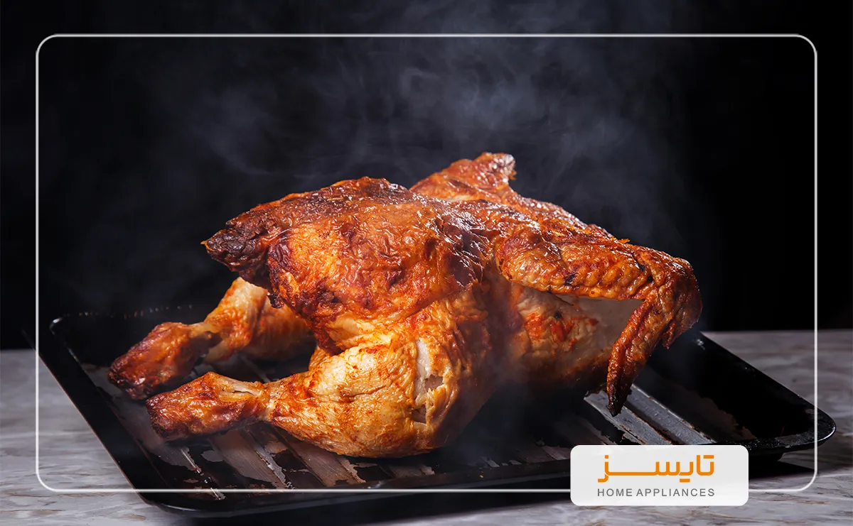0 تا 100 قابلیت جوجه گردان در اجاق گازها و فرها طرز تهیه مرغ بریان